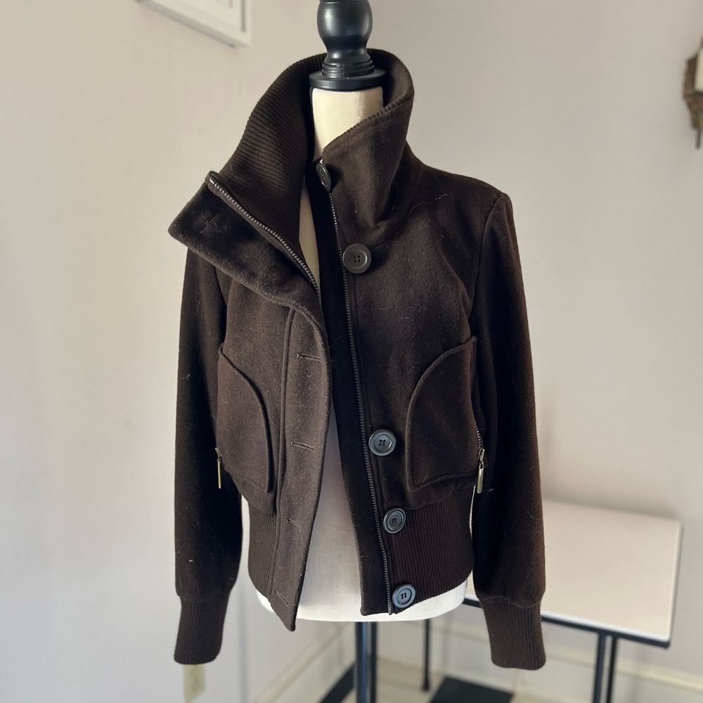 Candie's Black Bomber Jacket